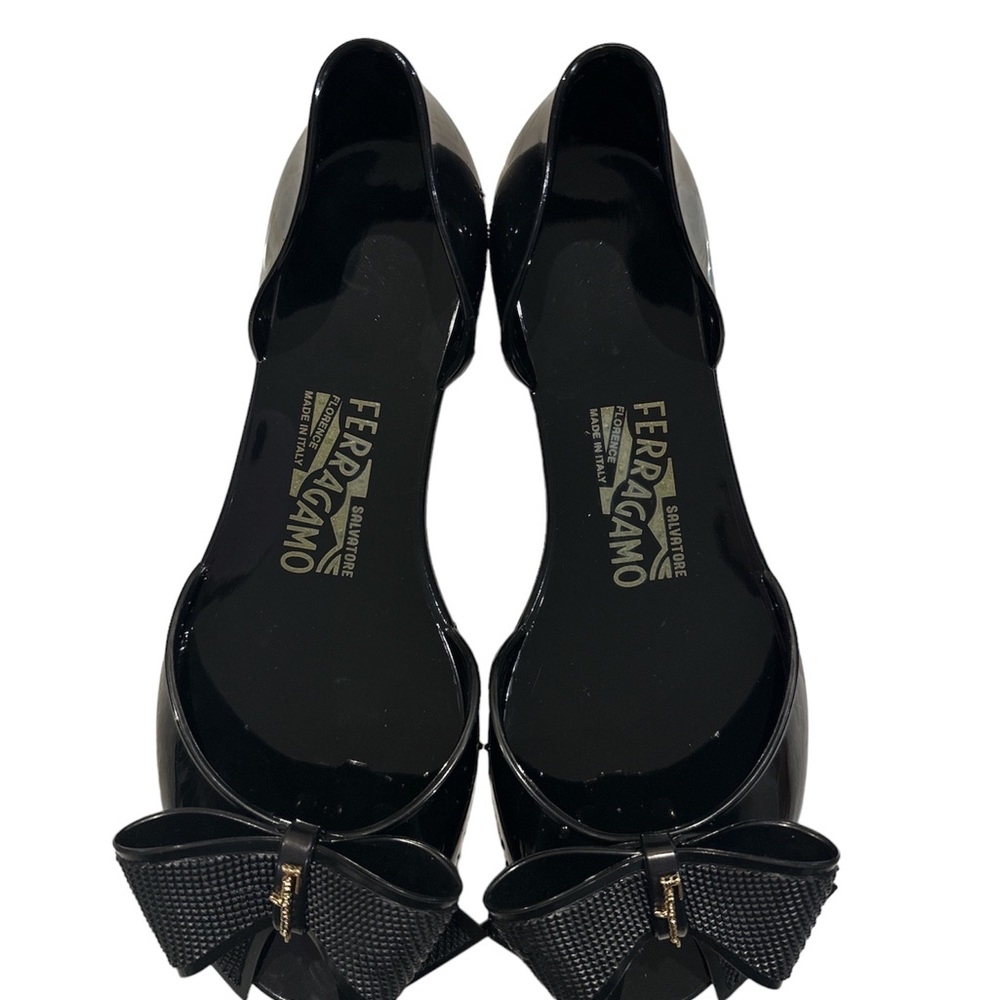 Salvatore Ferragamo Barbados Jelly Flat- size 5